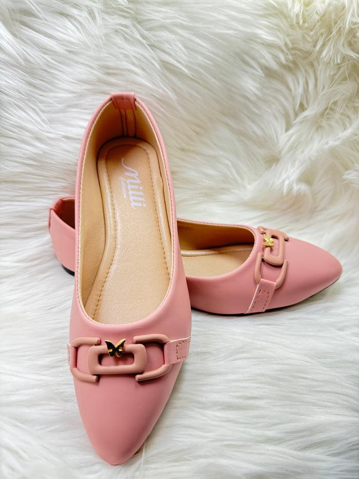 Bold black,SWEET Pink- the perfect pair for Every step